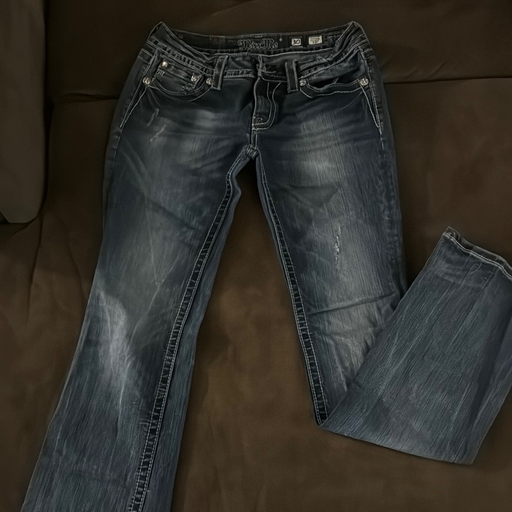 Dark Wash Denim Jeans